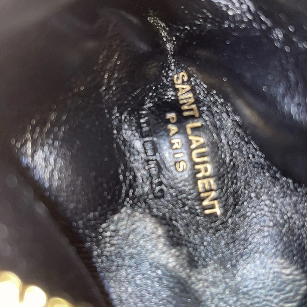 New SL quilted leather coin/key chain - Picture 10 of 13
